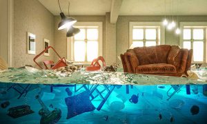Flooded Home Interior