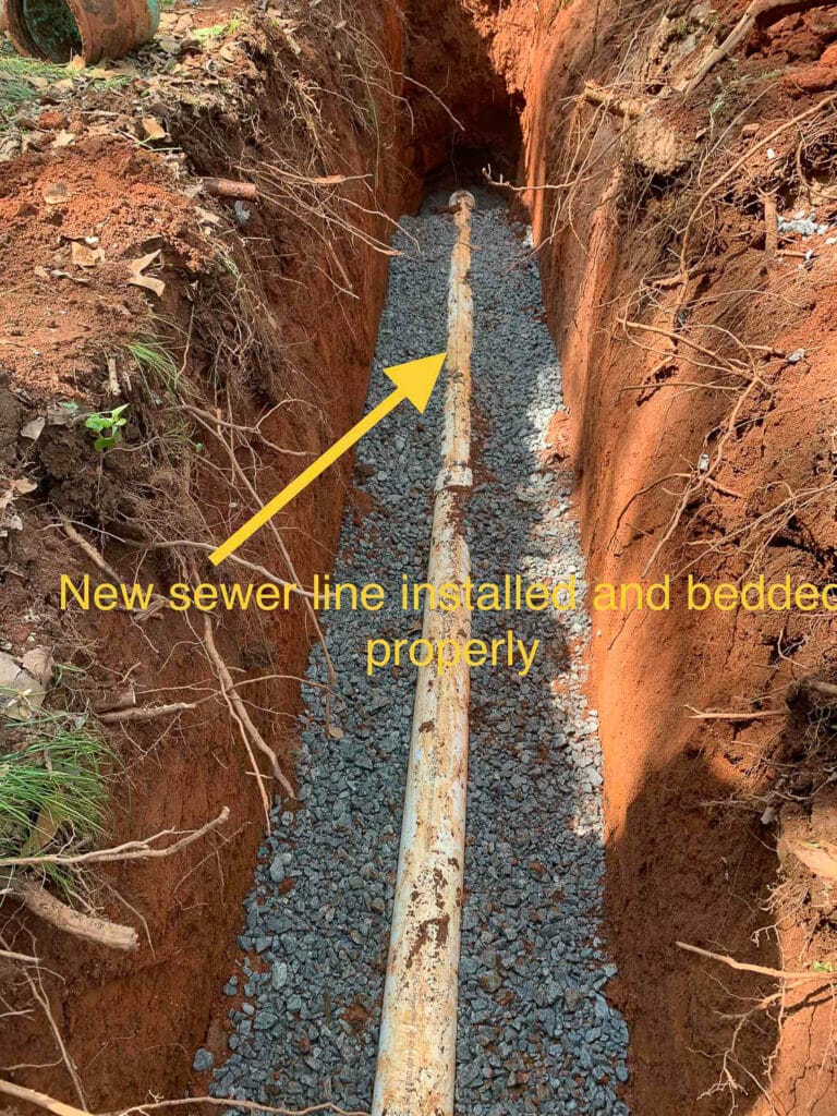 Sewer Line Replace Ormewood