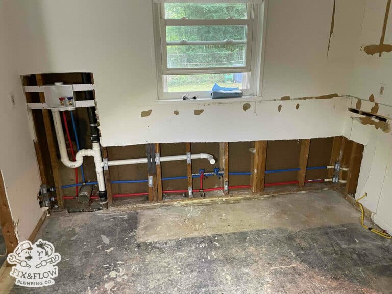 Kitchen Plumbing Repipe