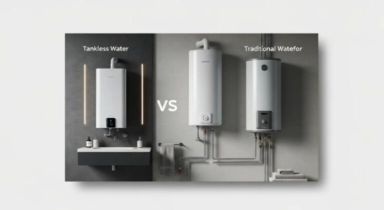Tankless vs. Traditional Water Heaters
