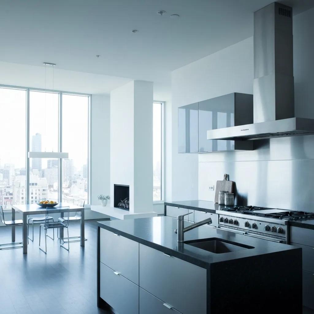 Infrastructure upgrades for tankless water heater conversion, showcasing gas lines, electrical panels, and venting systems