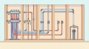 appliance hookups during a kitchen remodel