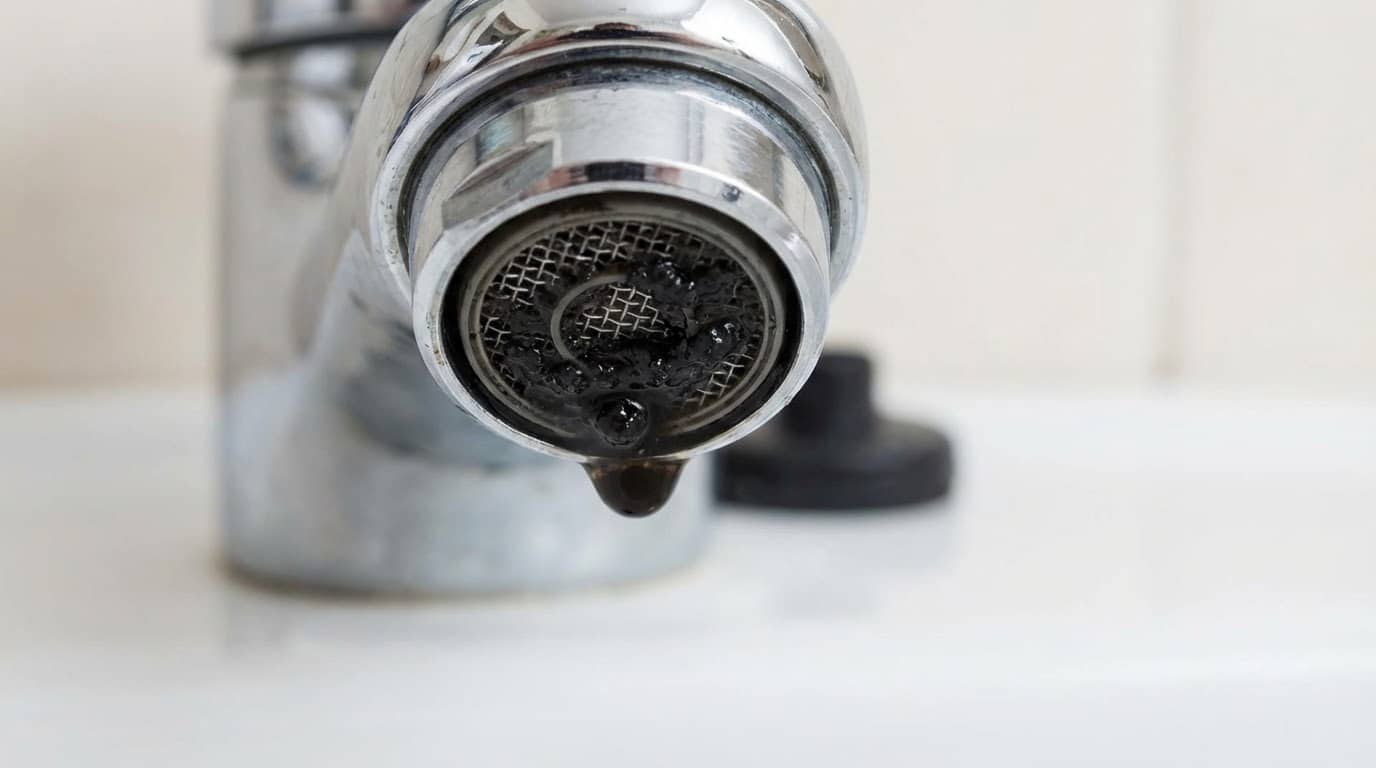 What Is the Black Stuff Coming Out of Your Faucet? Causes & Fixes